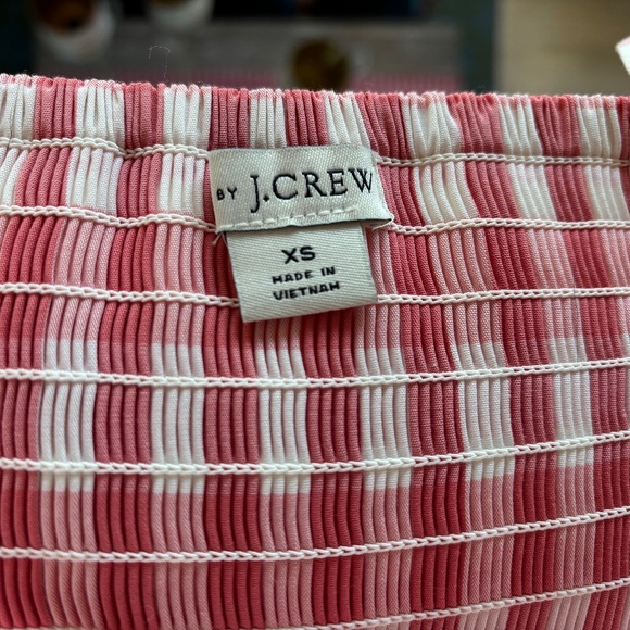 J. Crew Factory Pink Gingham Dress - Picture 4 of 4